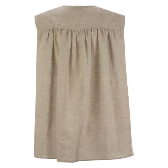 Fabiana Filippi FABIANA FILIPPI Women Tops TPD275F595 BEIGE Size L / US 10 / IT 46 - 2 Thumbnail
