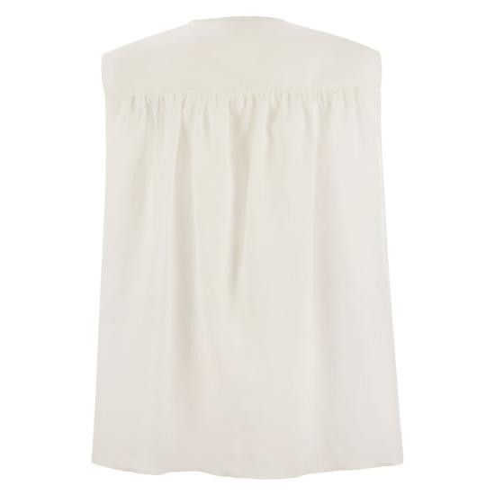 Fabiana Filippi FABIANA FILIPPI Women Tops TPD275F595 WHITE Size S / US 4 / IT 40 - 2 Thumbnail