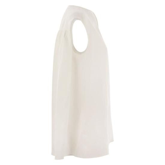 Fabiana Filippi FABIANA FILIPPI Women Tops TPD275F595 WHITE Size S / US 4 / IT 40 - 3 Thumbnail