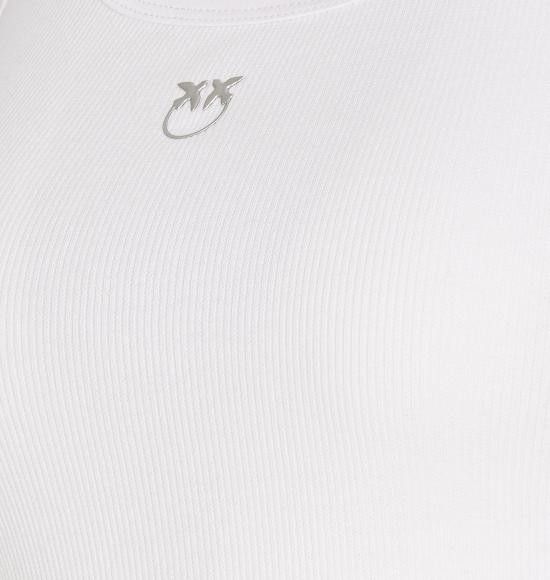 Pinko PINKO Women Tops 100807 A2C1Z04 White Size L / US 10 / IT 46 - 3 Thumbnail