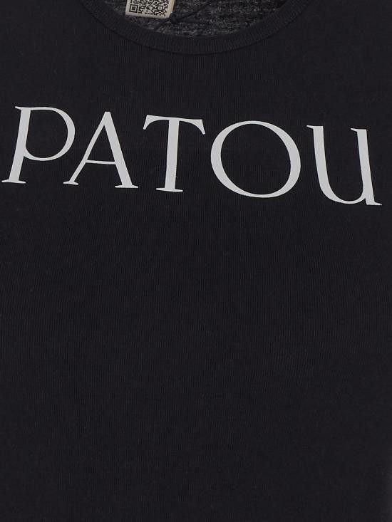 Patou PATOU Women Tops JE0150ESSENTIEL 999B Black Size M / US 6-8 / IT 42-44 - 3 Thumbnail