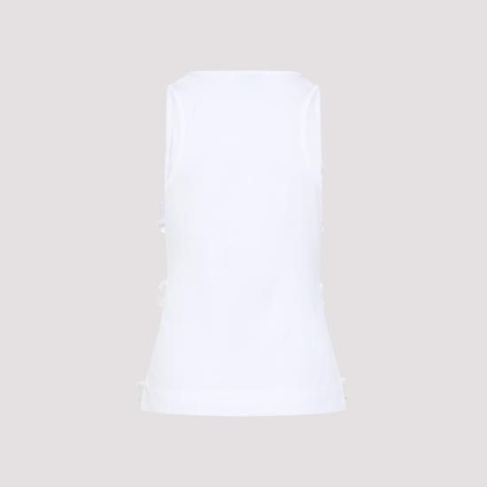 Simone Rocha SIMONE ROCHA Women Tops 5345 0553 WHITE Size M / US 6-8 / IT 42-44 - 4 Thumbnail