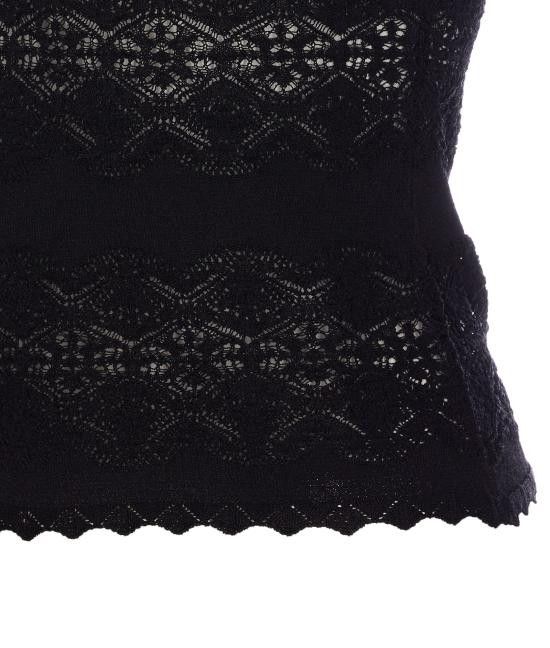 TWINSET TWINSET Women Tops 251TT3211 00006 Black Size M / US 6-8 / IT 42-44 - 4 Thumbnail