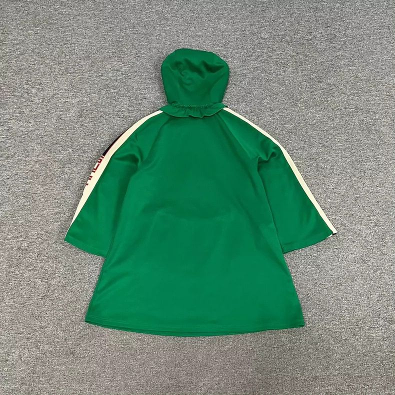 Gucci Gucci Logo Hooded Dress in Green Size US XS / EU 42 / 0 - 2 Thumbnail