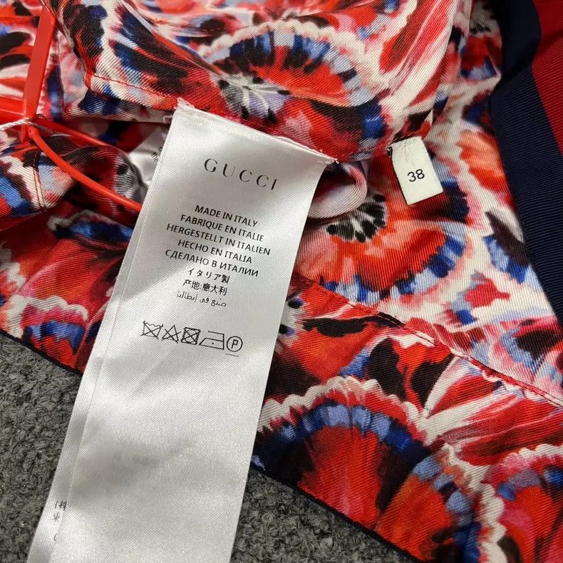 Gucci Gucci Floral Silk Cardigan Size 38 Size US M / EU 48-50 / 2 - 6 Thumbnail