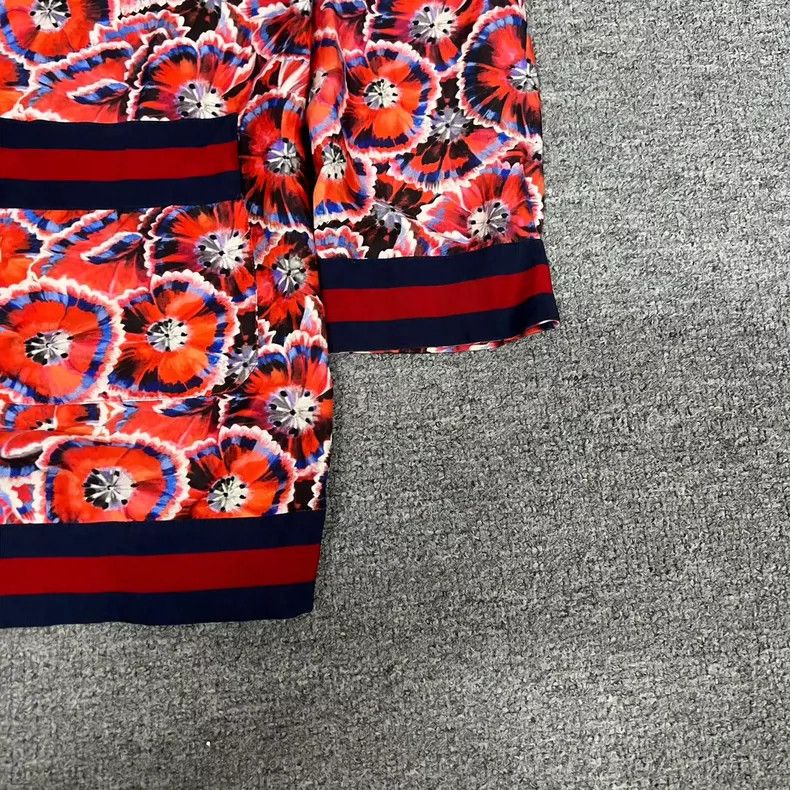 Gucci Gucci Floral Silk Cardigan Size 38 Size US M / EU 48-50 / 2 - 3 Thumbnail