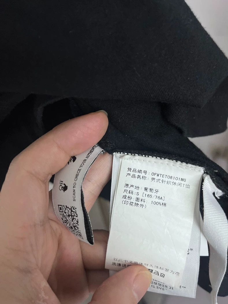 Off-White Off White Short Sleeve T-Shirt Size Small Size US S / EU 44-46 / 1 - 9 Thumbnail