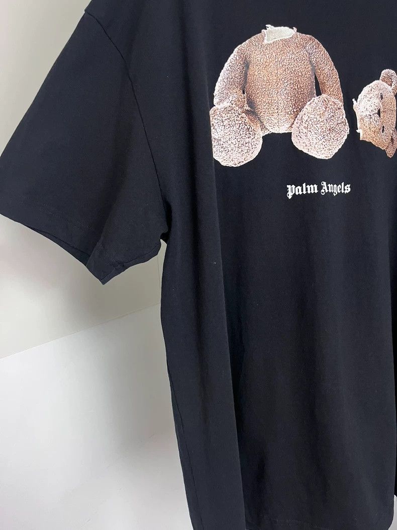 Palm Angels Palm Angels Black Bear Short Sleeve Shirt Size US XXL / EU 58 / 5 - 4 Thumbnail
