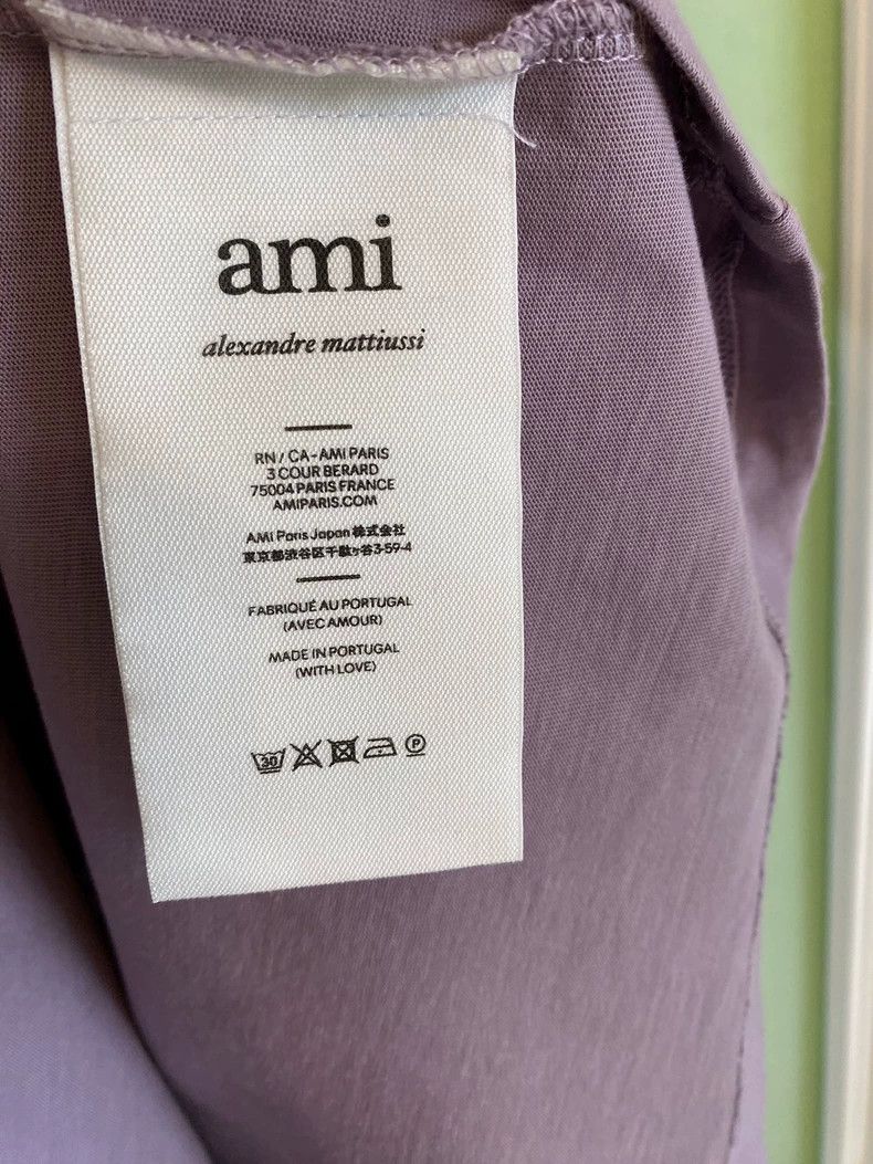 AMI Ami Classic Embroidered Logo Short Sleeve T-shirt Size US M / EU 48-50 / 2 - 6 Thumbnail