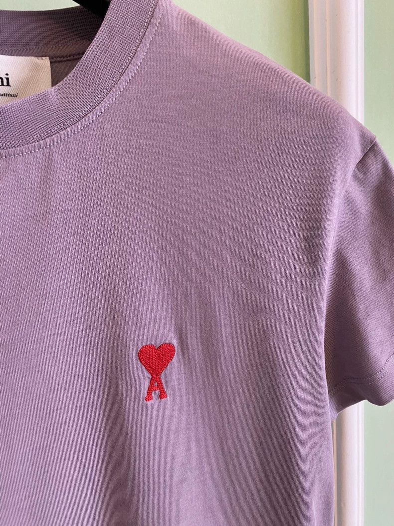 AMI Ami Classic Embroidered Logo Short Sleeve T-shirt Size US M / EU 48-50 / 2 - 2 Thumbnail