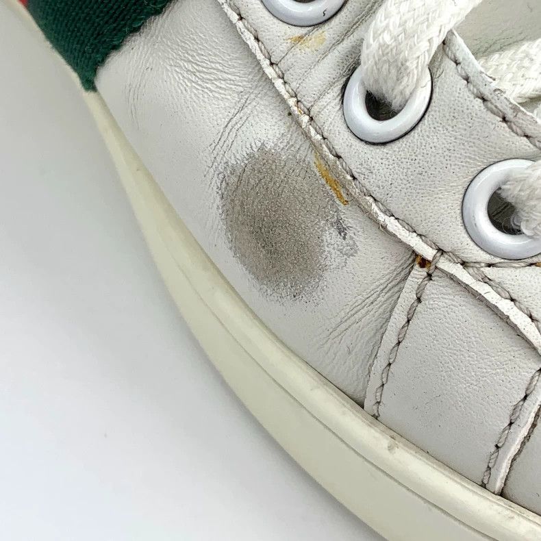 Gucci Gucci Ace Series White Sneakers with Embroidery Size US 7 / EU 40 - 9 Thumbnail
