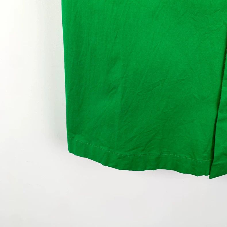 Bottega Veneta Green Cotton Short Sleeve Button-Up Shirt Size US S / EU 44-46 / 1 - 4 Thumbnail