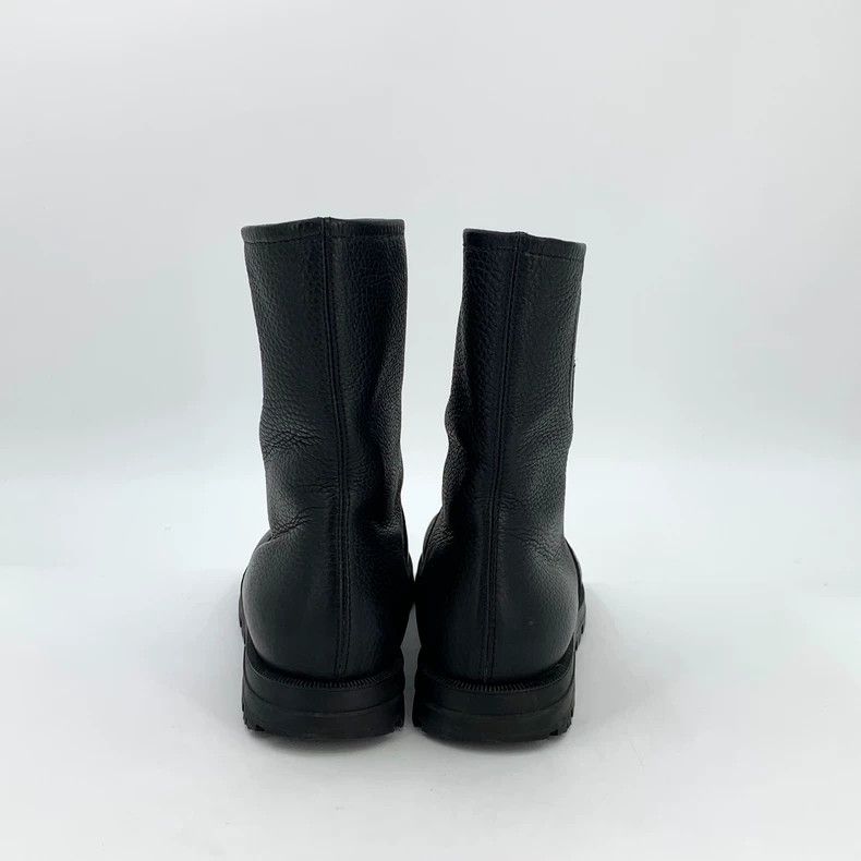 Gucci Gucci Black Logo Leather Short Boots Size US 7 / EU 40 - 4 Thumbnail