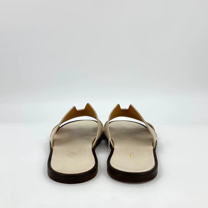 Hermes Hermes Casual Slide Sandals in Beige Size US 10 / EU 43 - 4 Thumbnail