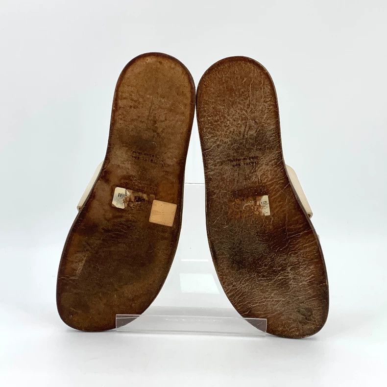 Hermes Hermes Casual Slide Sandals in Beige Size US 10 / EU 43 - 5 Thumbnail