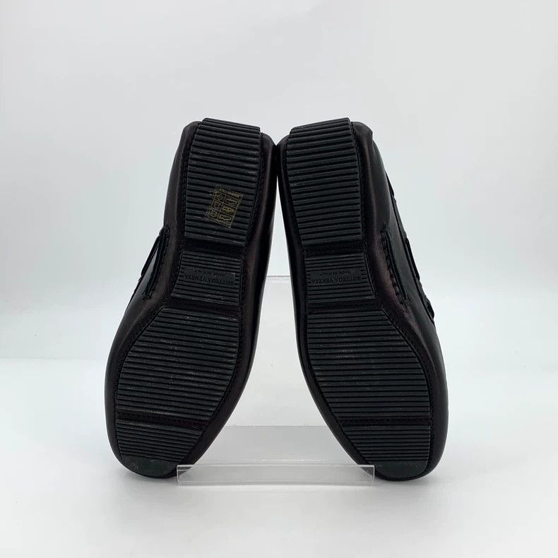 Bottega Veneta Bottega Veneta Black Woven Loafers Shoes Size US 10.5 / EU 43-44 - 5 Thumbnail