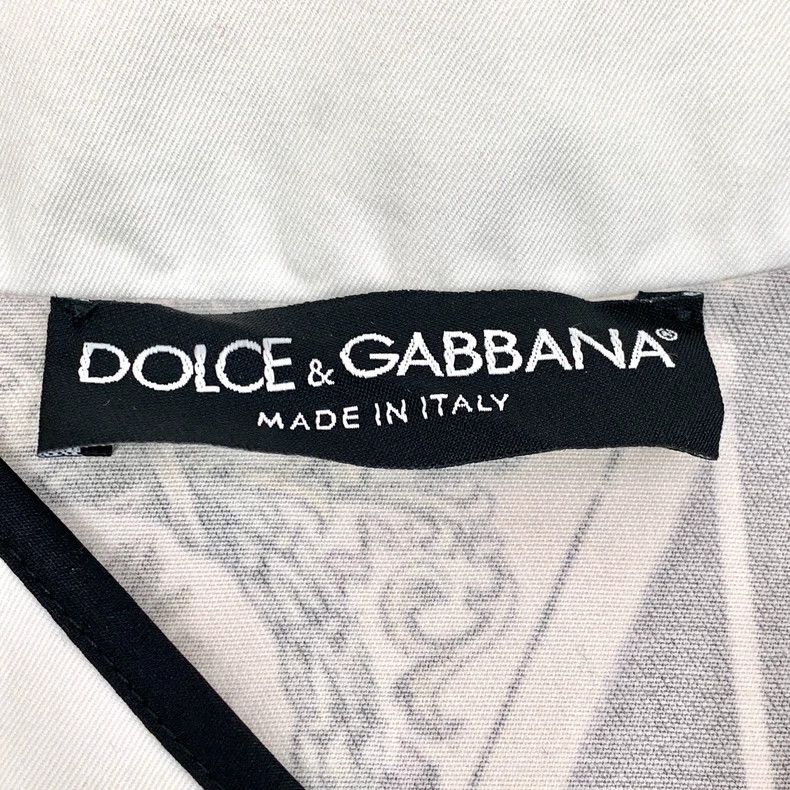 Dolce & Gabbana Dolce&Gabbana Colorful Card Print V-Neck Shirt Size US L / EU 52-54 / 3 - 5 Thumbnail