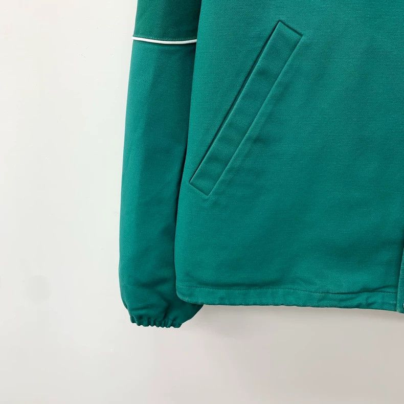 Louis Vuitton Louis Vuitton Green Embroidered Long Sleeve Jacket Size US M / EU 48-50 / 2 - 4 Thumbnail