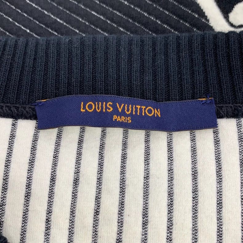 Louis Vuitton Louis Vuitton Black Chain Pattern Long Sleeve Sweatshirt Size US XS / EU 42 / 0 - 5 Thumbnail