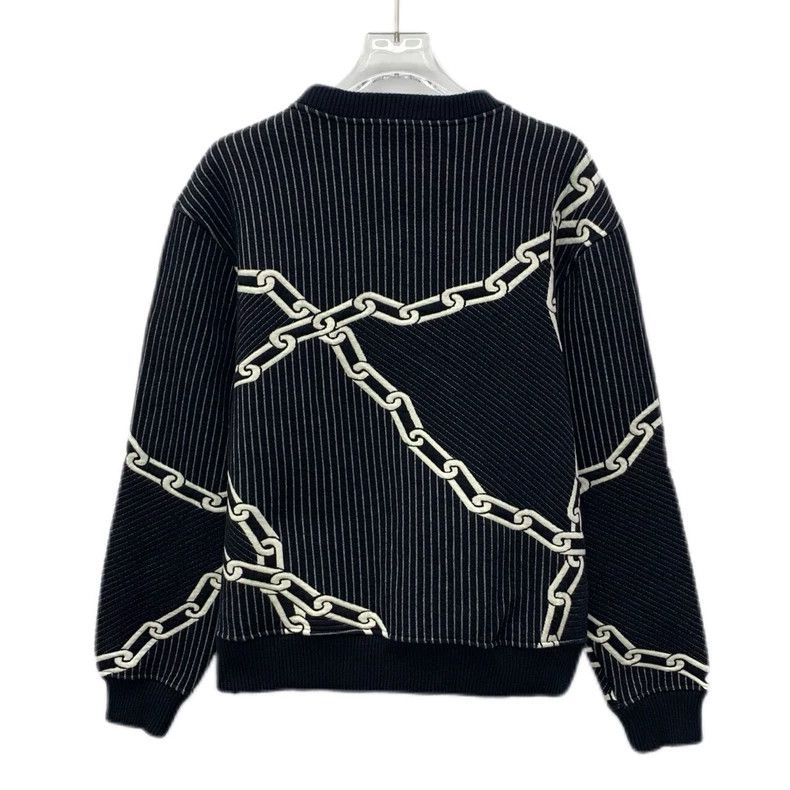 Louis Vuitton Louis Vuitton Black Chain Pattern Long Sleeve Sweatshirt Size US XS / EU 42 / 0 - 2 Thumbnail