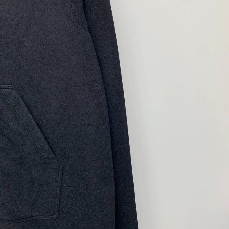 Rick Owens Rick Owens Black Zip Hoodie Long Sleeve Size US XS / EU 42 / 0 - 4 Thumbnail