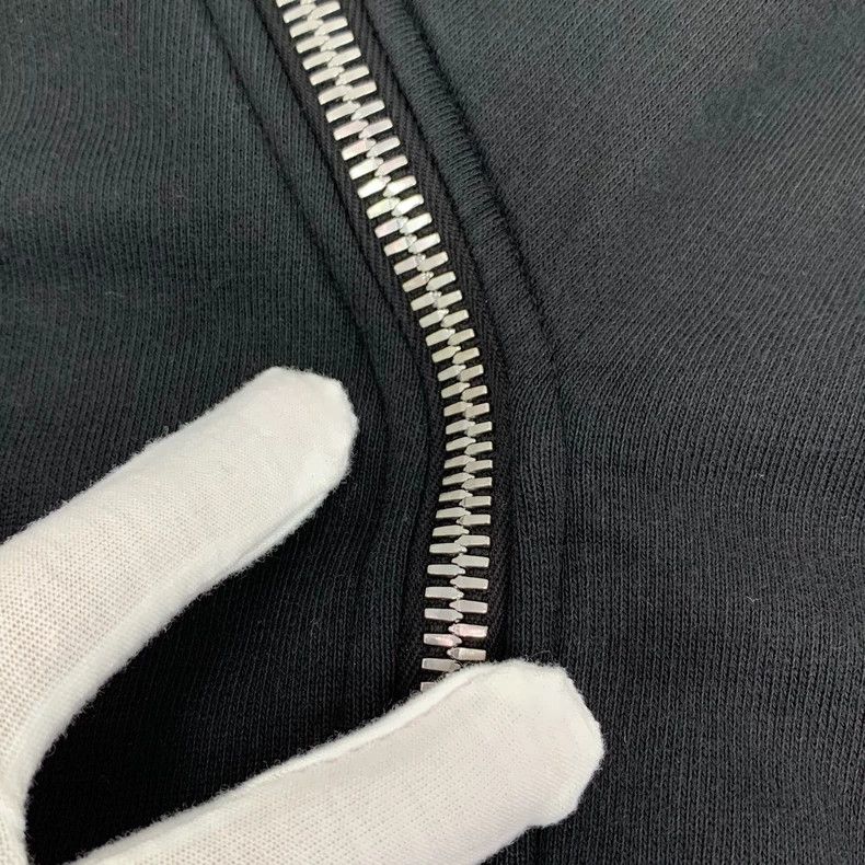 Rick Owens Rick Owens Black Zip Hoodie Long Sleeve Size US XS / EU 42 / 0 - 9 Thumbnail