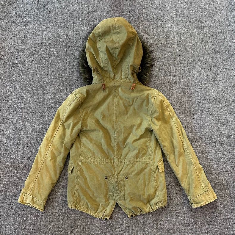 Moncler Removable Fur Hood Parka for Women Size US XXS / EU 40 - 2 Thumbnail