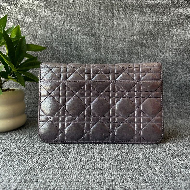 Dior Dior Removable Chain Shoulder Bag in Purple Size ONE SIZE - 2 Thumbnail