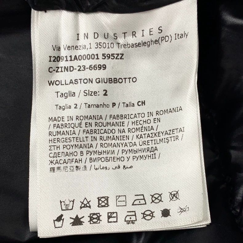 Moncler Moncler Wollaston Black Puffer Jacket with Logo Size US M / EU 48-50 / 2 - 7 Thumbnail