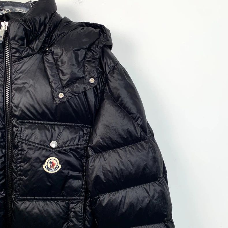 Moncler Moncler Wollaston Black Puffer Jacket with Logo Size US M / EU 48-50 / 2 - 3 Thumbnail