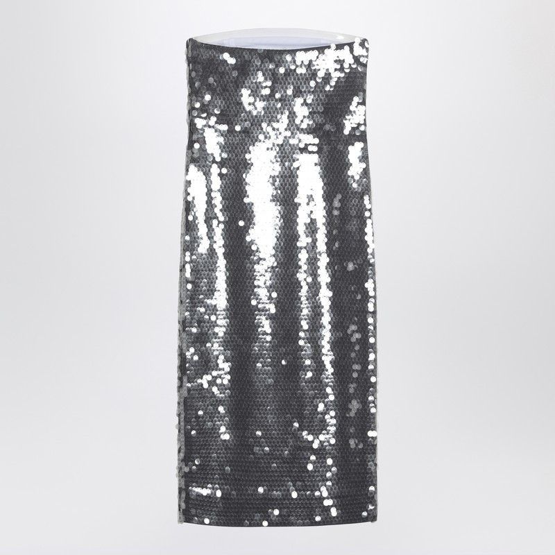 Sportmax Sportmax Midi Dress With Gradient Sequin Effect Size XS / US 0-2 / IT 36-38 - 2 Thumbnail