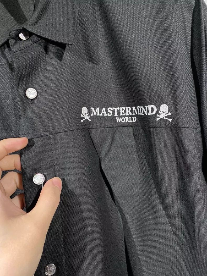 Mastermind Japan Mastermind Japan Button-Up Shirt with Shell Buttons Size US M / EU 48-50 / 2 - 3 Thumbnail
