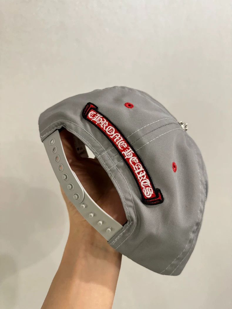 Chrome Hearts Chrome Hearts Gray Baseball Cap with Tag Size ONE SIZE - 3 Thumbnail