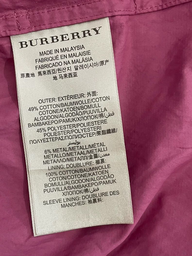 Burberry Burberry Women's Trench Coat in Pink Size US M / EU 48-50 / 2 - 4 Thumbnail