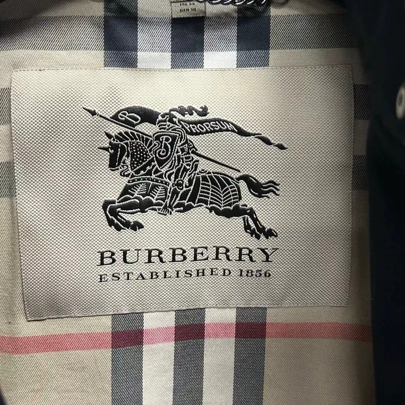 Burberry Burberry Double-Breasted Black Coat Jacket Size US M / EU 48-50 / 2 - 4 Thumbnail