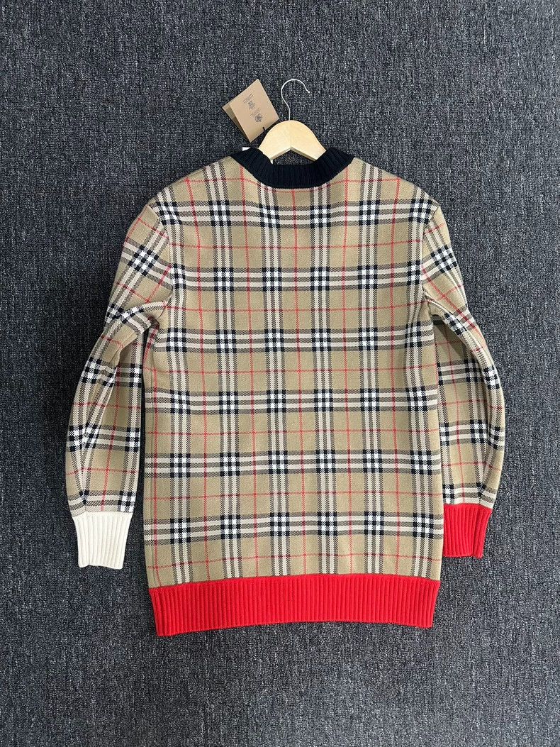 Burberry Burberry Check Color Block Cardigan Size S Size US S / EU 44-46 / 1 - 2 Thumbnail