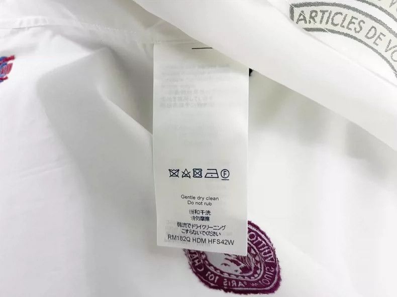 Louis Vuitton Louis Vuitton Embroidered Badge Long Sleeve Shirt Size US L / EU 52-54 / 3 - 4 Thumbnail