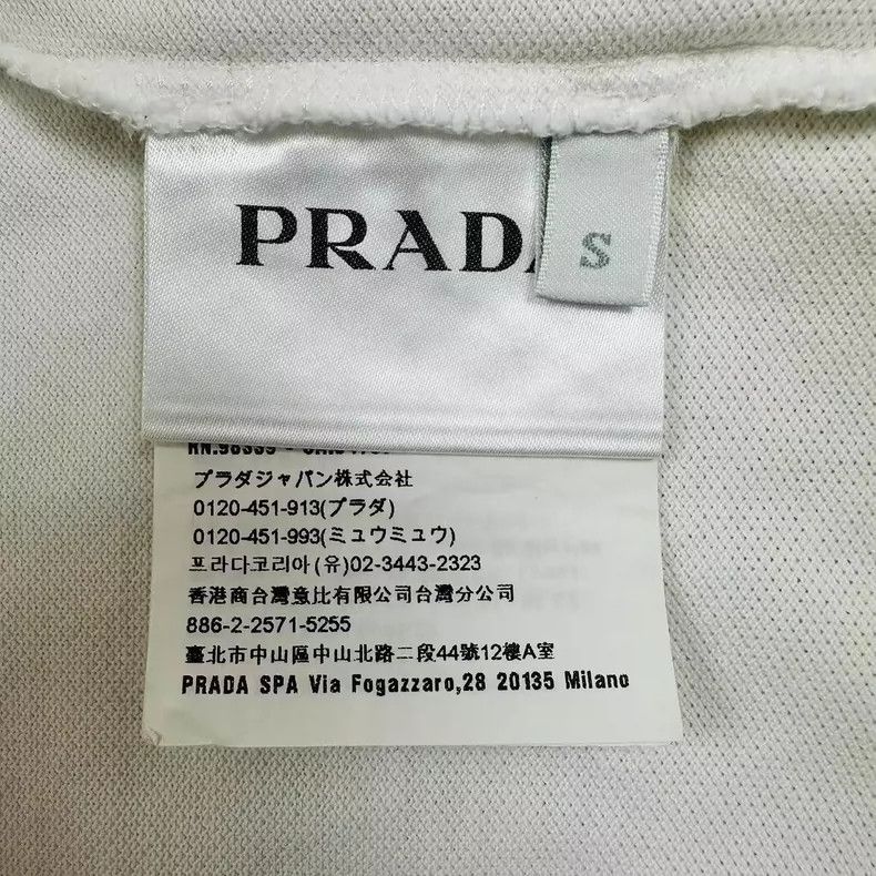 Prada Prada Short Sleeve Polo Shirt in Good Condition Size US S / EU 44-46 / 1 - 5 Thumbnail