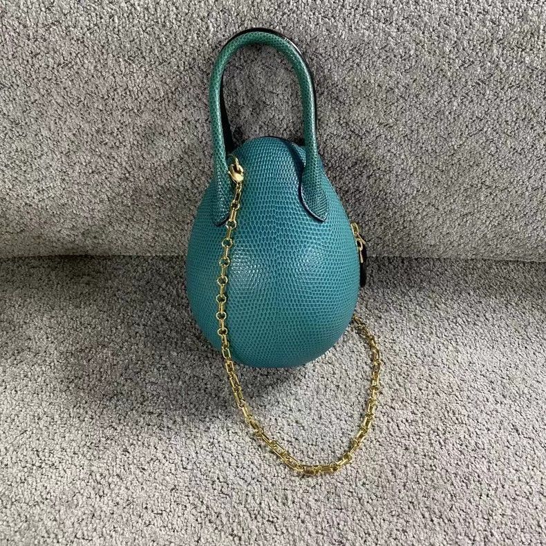 Louis Vuitton Louis Vuitton Black Blue Crocodile Bag Size ONE SIZE - 3 Thumbnail