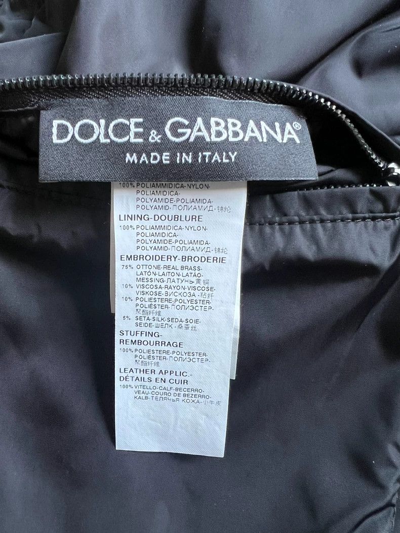 Dolce & Gabbana Dolce & Gabbana Black Vest with Embroidery Size US L / EU 52-54 / 3 - 9 Thumbnail