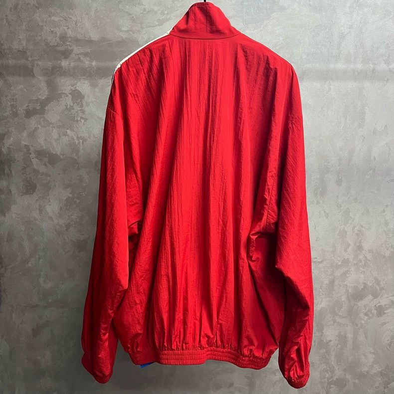 Balenciaga Balenciaga Adidas Red Logo Windbreaker Jacket Size US M / EU 48-50 / 2 - 2 Thumbnail