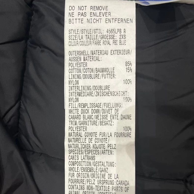 Canada Goose Canada Goose Blue Hooded Expedition Jacket Size US XXS / EU 40 - 5 Thumbnail