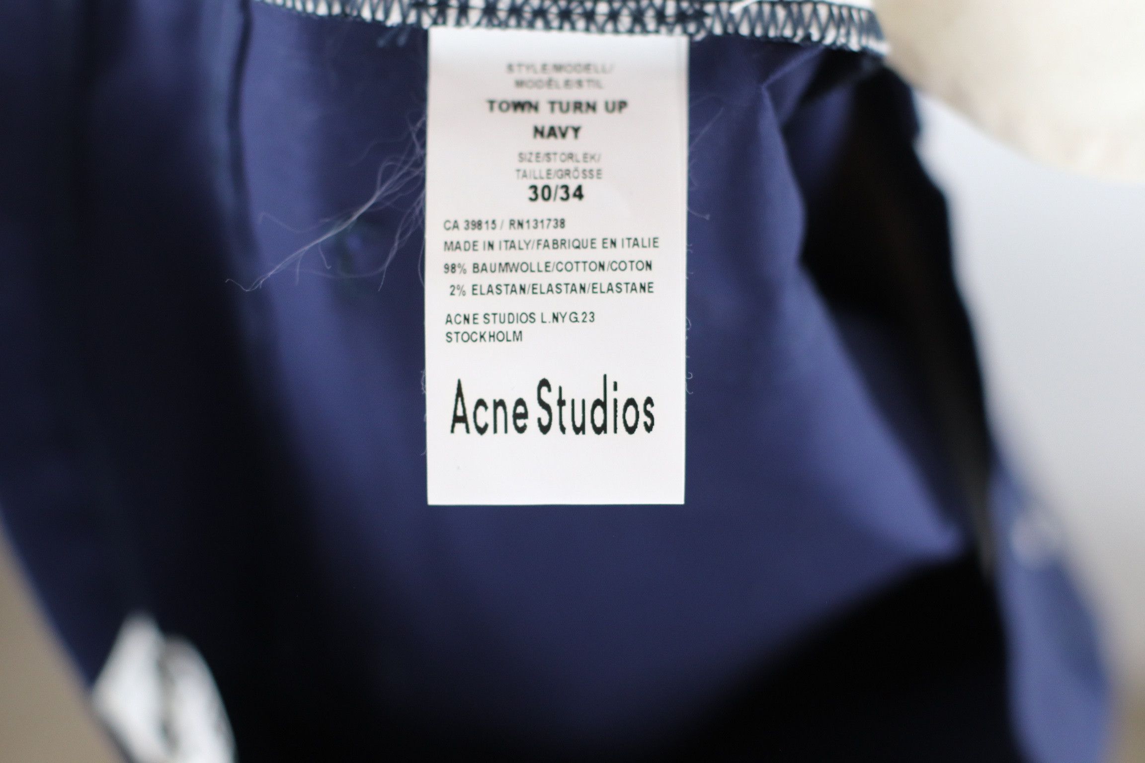 Acne Studios Town Turn Up Size US 30 / EU 46 - 4 Thumbnail