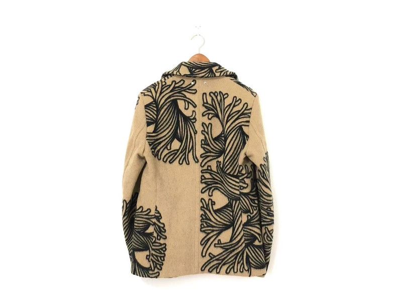 Louis Vuitton Louis Vuitton Double-Breasted Wool Coat Size US L / EU 52-54 / 3 - 2 Thumbnail