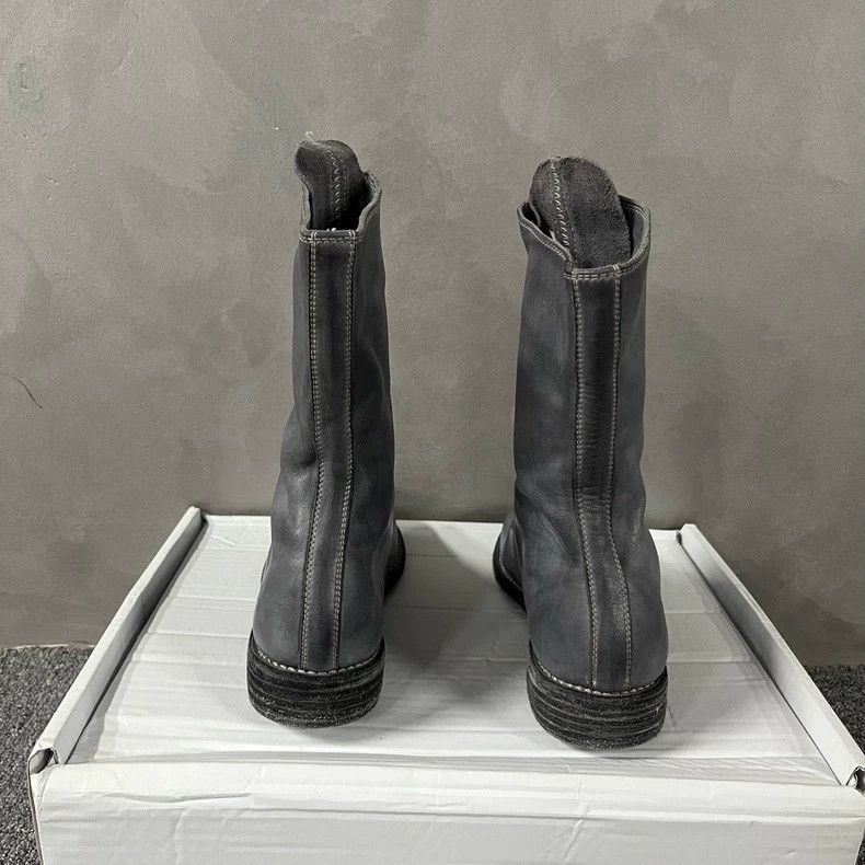 Guidi Gray 310 Short Boots Size 37/36.5/36 Size US 6 / EU 39 - 2 Thumbnail