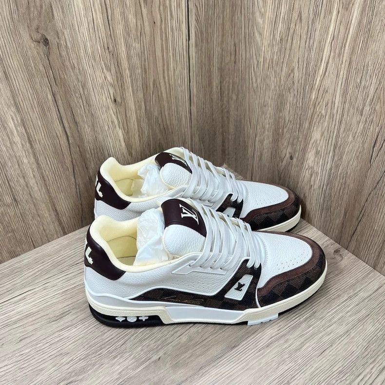 Louis Vuitton LV Louis Vuitton Checkerboard Trainer Sneakers Size US 9 / EU 42 - 3 Thumbnail