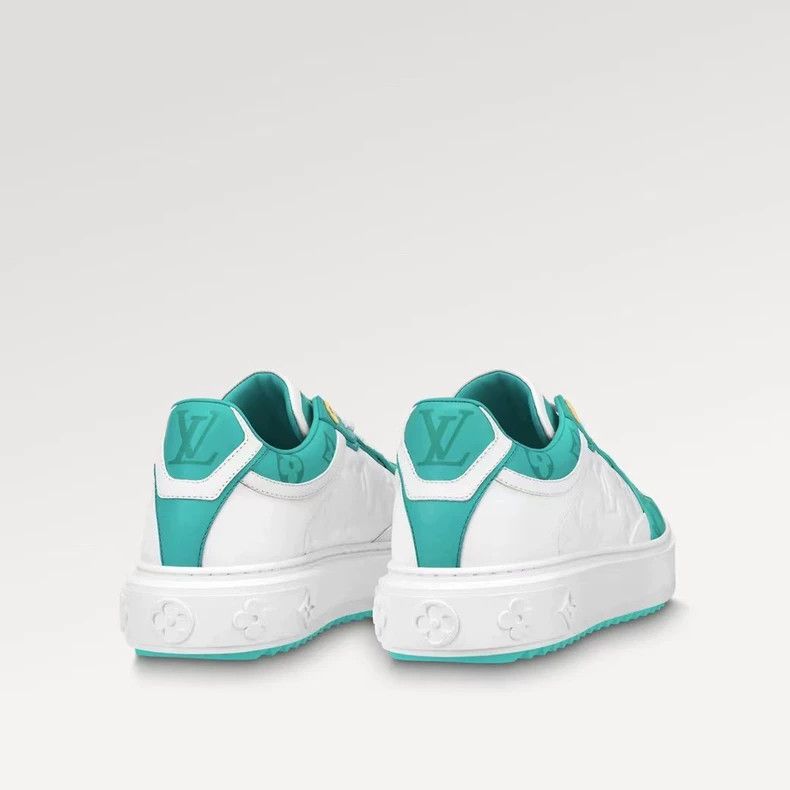 Louis Vuitton Louis Vuitton Mint Green Sneakers for Sale Size US 7.5 / EU 40-41 - 4 Thumbnail