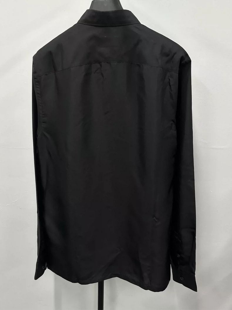 Prada Prada Long Sleeve Shirt with Triangle Logo Size US M / EU 48-50 / 2 - 2 Thumbnail