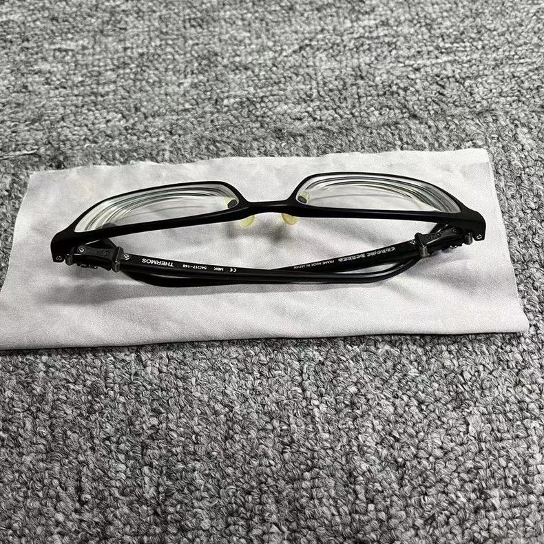 Chrome Hearts Chrome Hearts Black Alloy Cross Glasses Size ONE SIZE - 3 Thumbnail