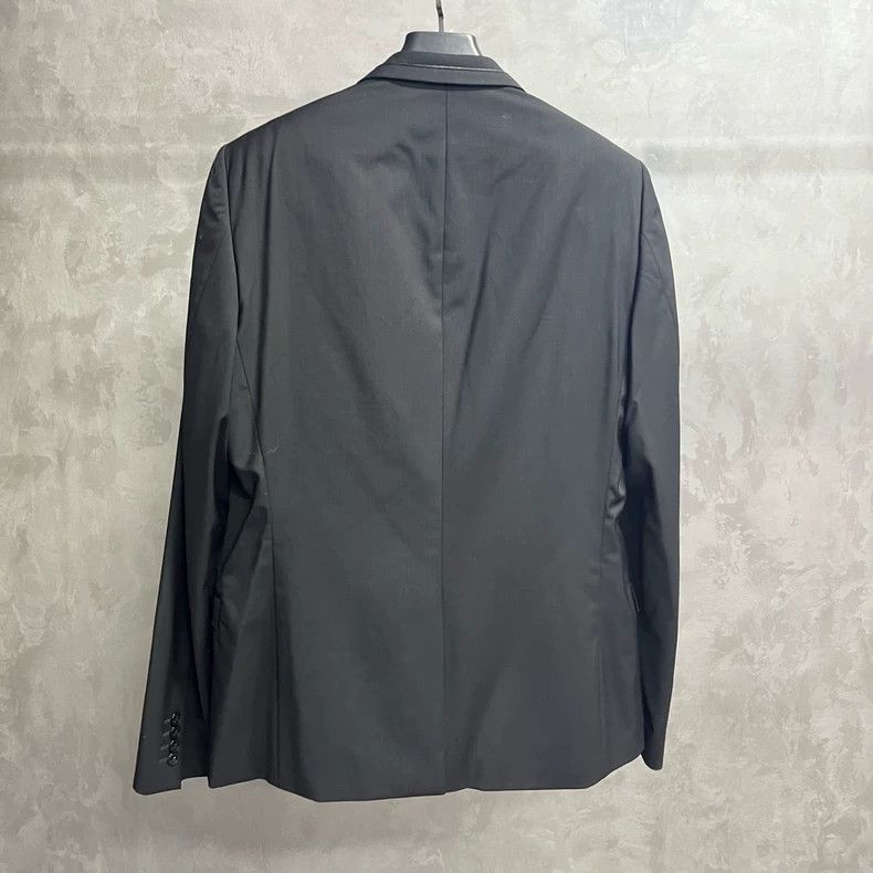 Versace Versace Black Tailored Blazer with Pockets Size US L / EU 52-54 / 3 - 2 Thumbnail